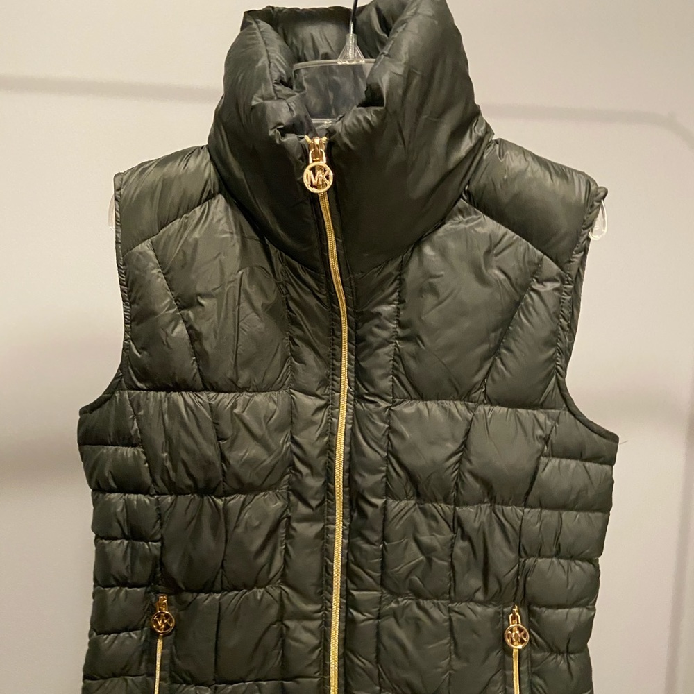 Michael Kors Forest Green Vest